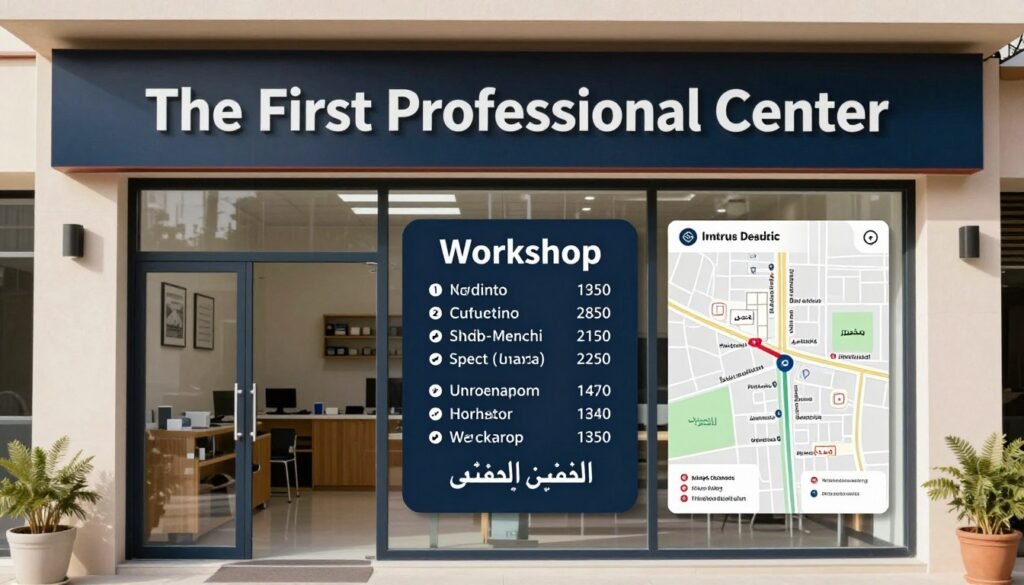 مركز المحترف الأول لخدمات توظيب المكائن الصيني