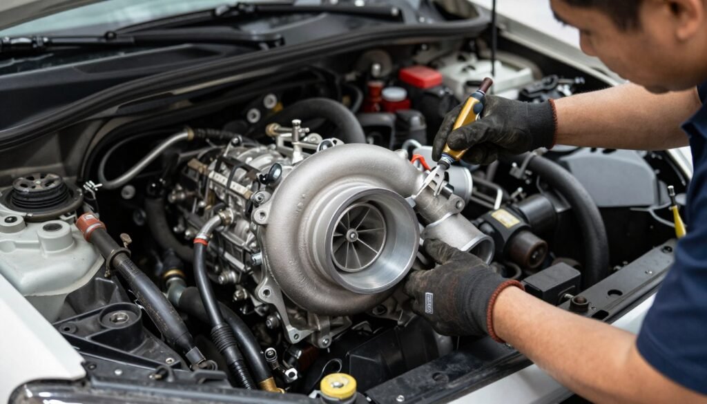 إصلاح التيربو في محرك إيسوزو ديماكس