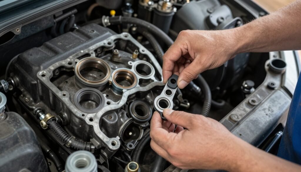 إصلاح تسربات الزيت في محرك إيسوزو ديماكس