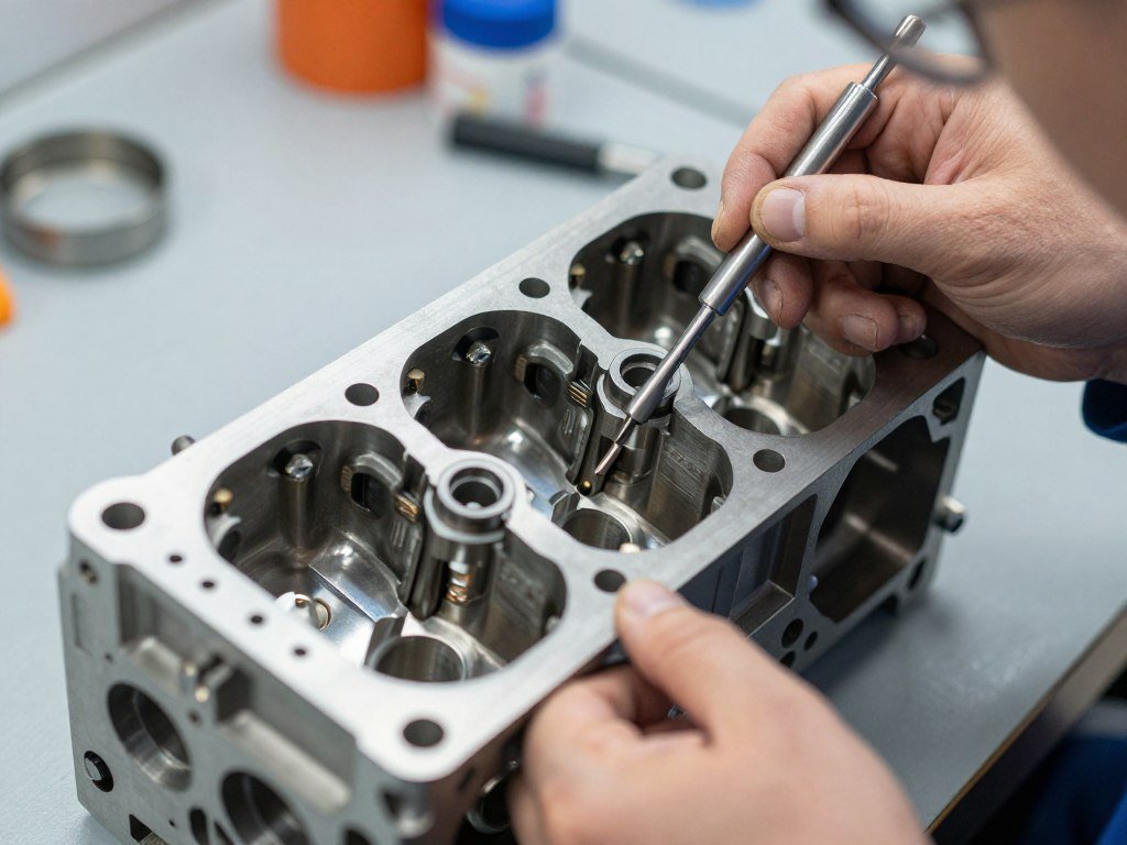 إصلاح رأس المحرك في مركز المحترف الأول لاصلاح المكائن سيارات في الرياض