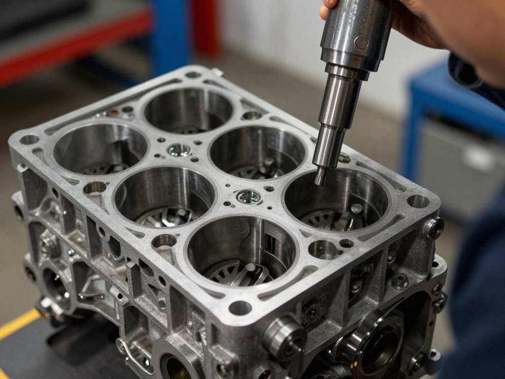 إصلاح كتلة المحرك في مركز اصلاح المكائن سيارات في الرياض