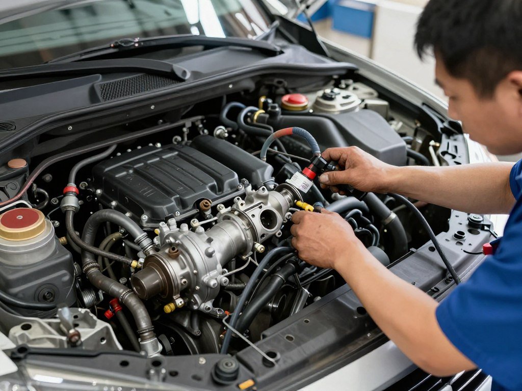 إصلاح نظام التبريد في مركز المحترف الأول في الرياض