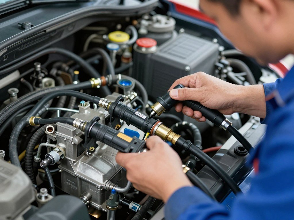 إصلاح نظام الوقود في مركز اصلاح المكائن سيارات في الرياض