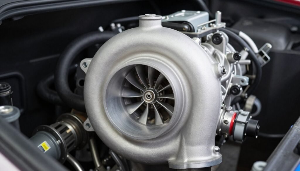 الشاحن التوربيني في محرك إيسوزو ديماكس