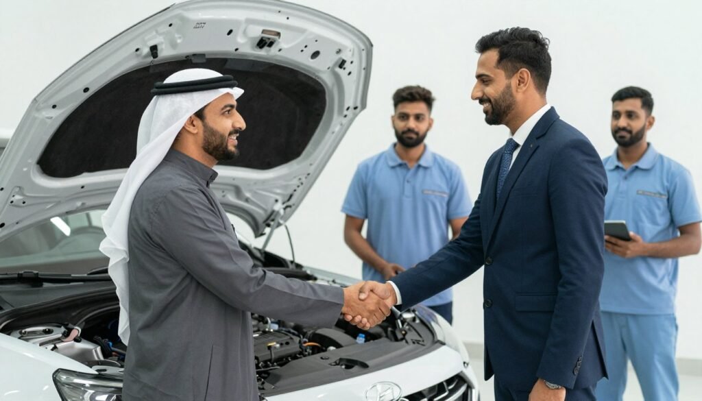 تجربة العملاء مع خدمات ماكينة هونداي الرياض