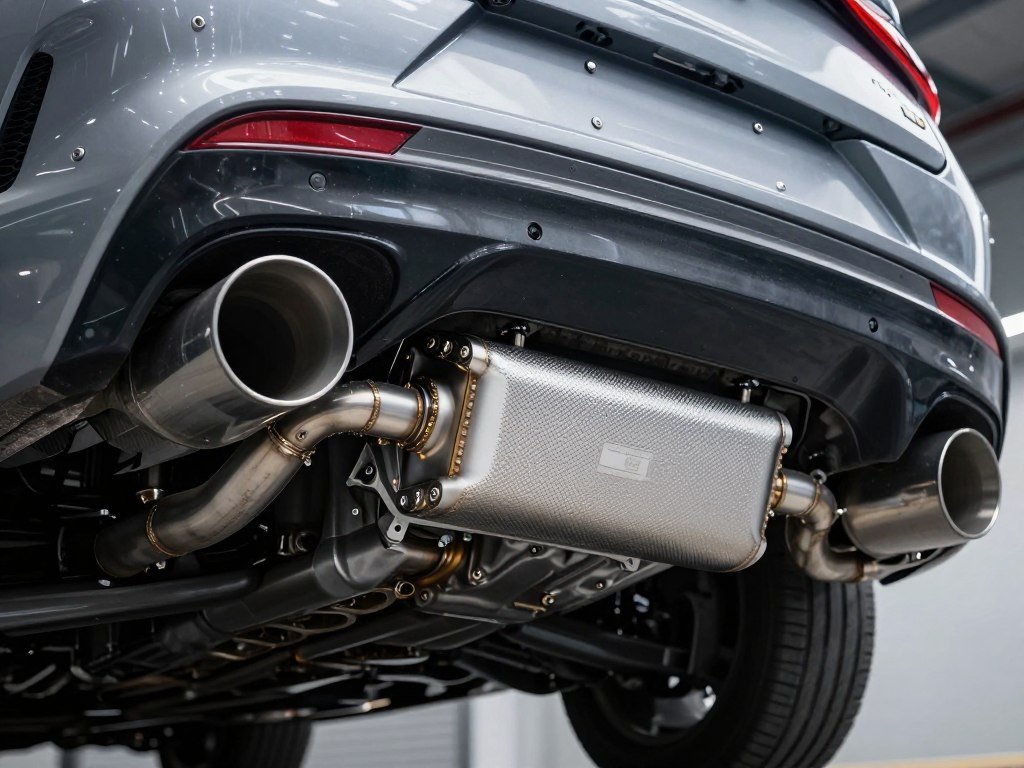 تحسين نظام العادم لمحرك جيلي