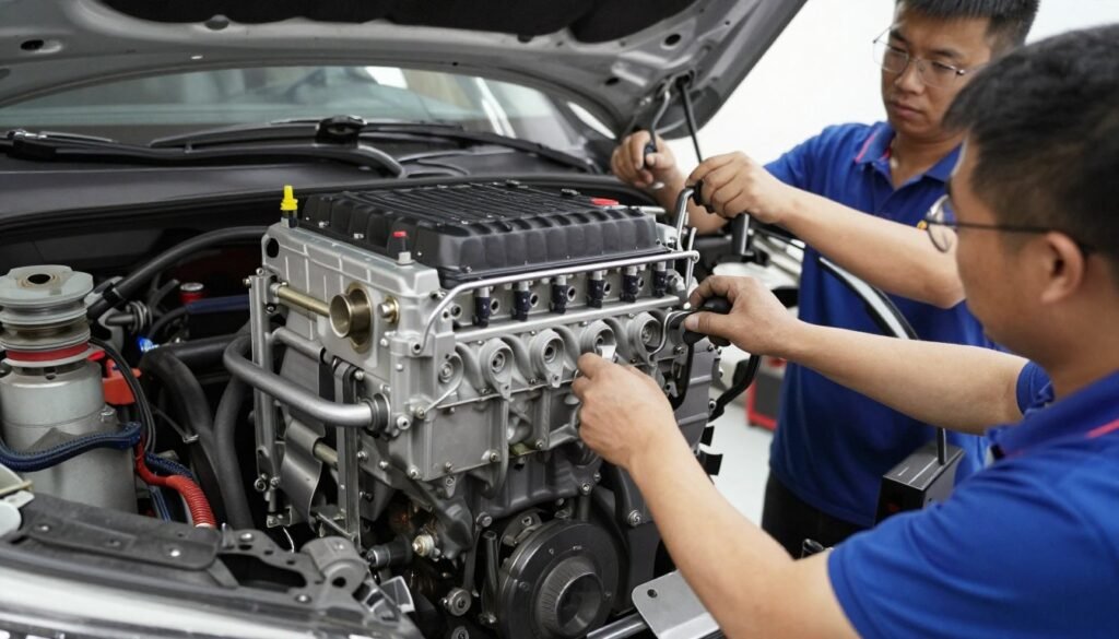 تركيب المكائن الصينية للسيارات في الرياض