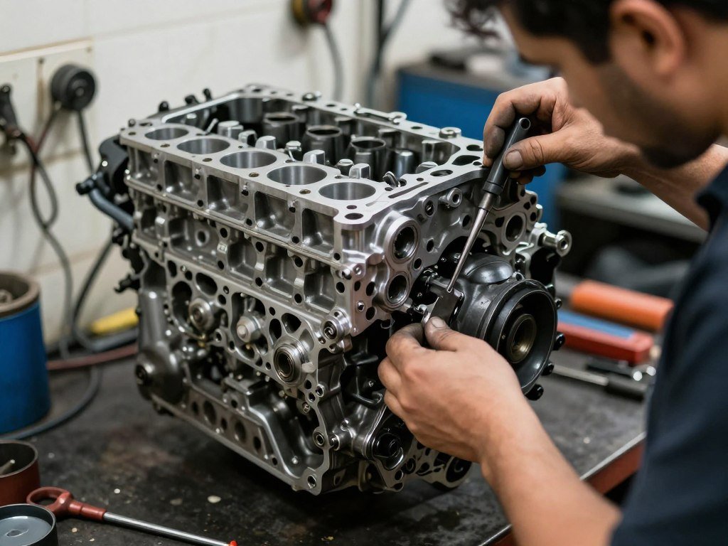 تركيب مكائن سيارات في الرياض - إصلاح وتوضيب المحرك