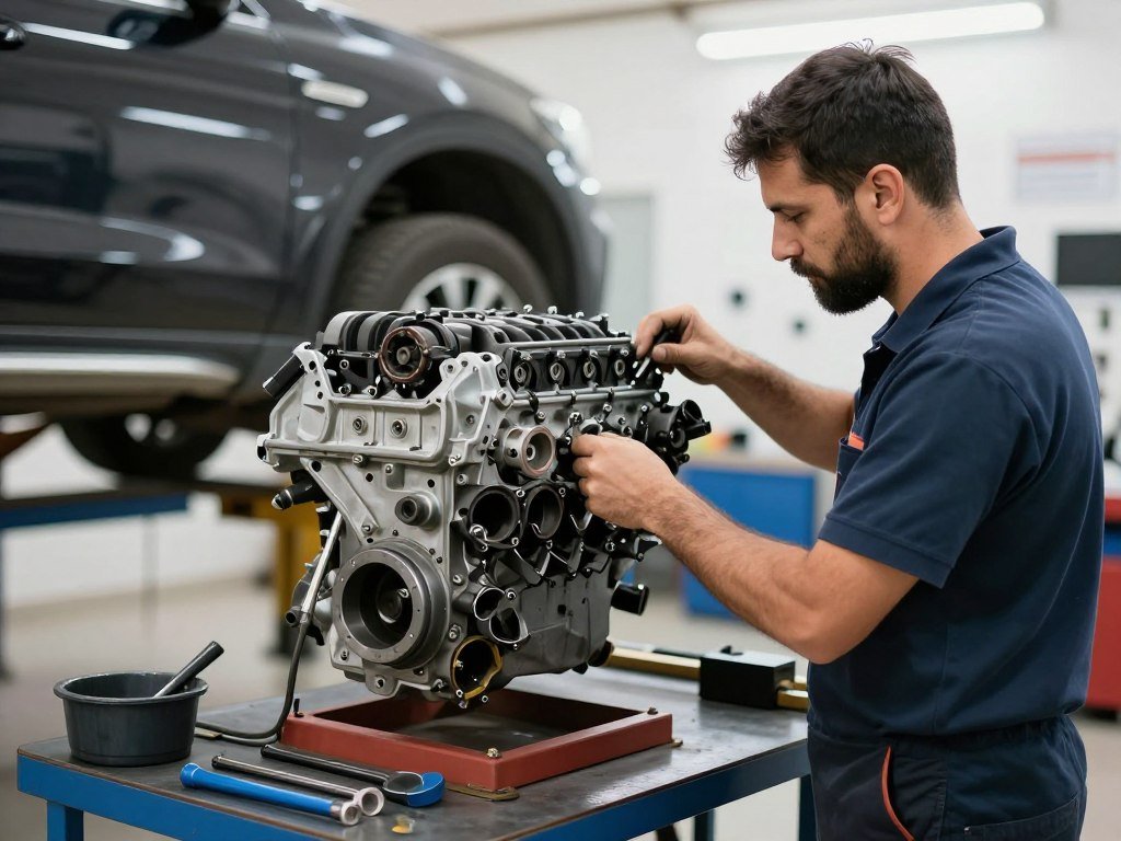 تركيب مكائن سيارات في الرياض - تركيب محرك مستعمل