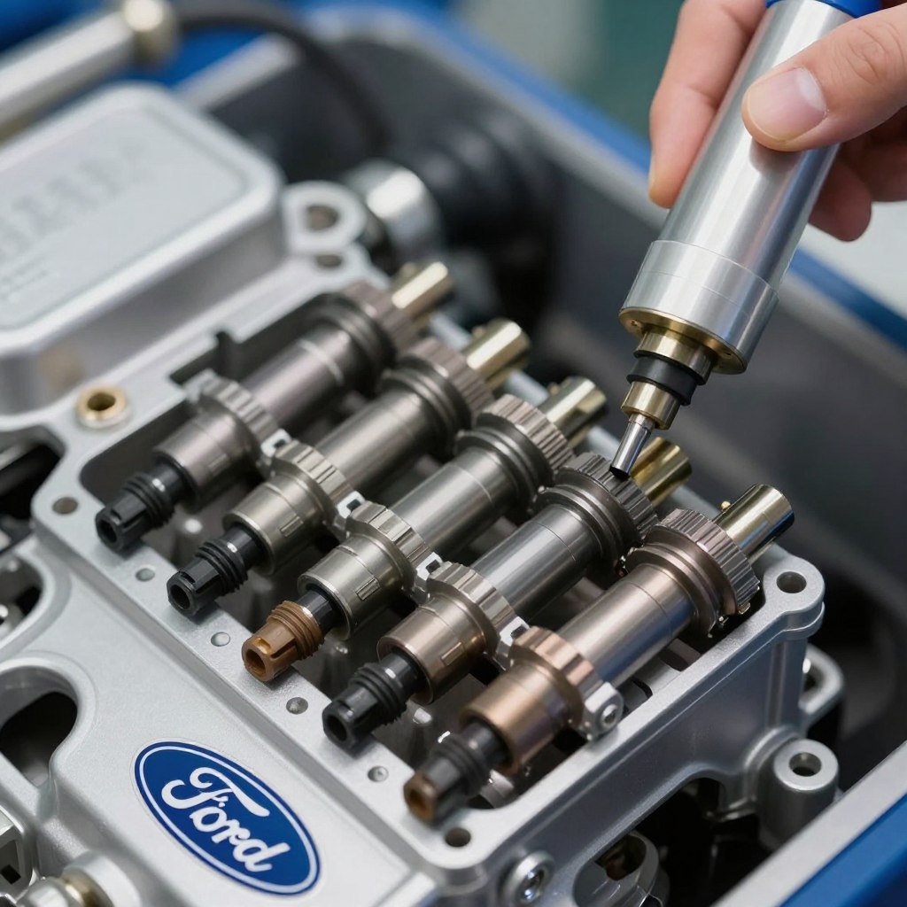 تنظيف بخاخات ماكينة فورد