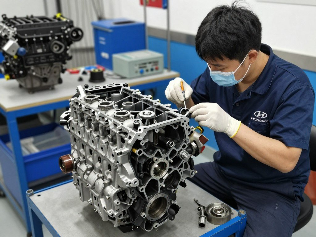 توظيب ماكينة سيارات كورية في ورشة المحترف الأول بالرياض توظيب ماكينة سيارات كورية في ورشة المحترف الأول بالرياض