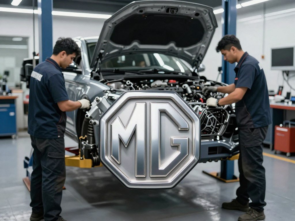 توظيب مكائن سيارات إم جي