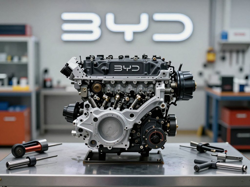 توظيب مكائن سيارات بي واي دي