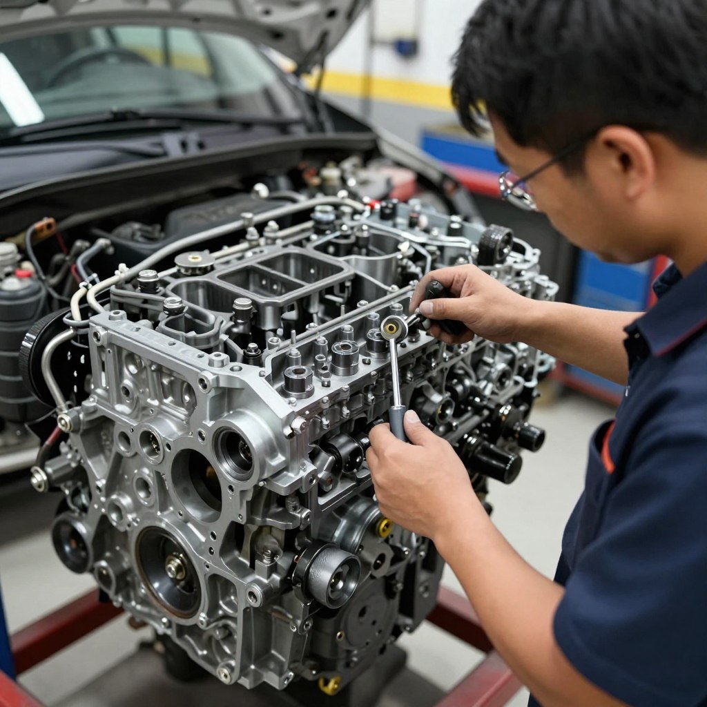 ضبط محرك السيارة الصينية