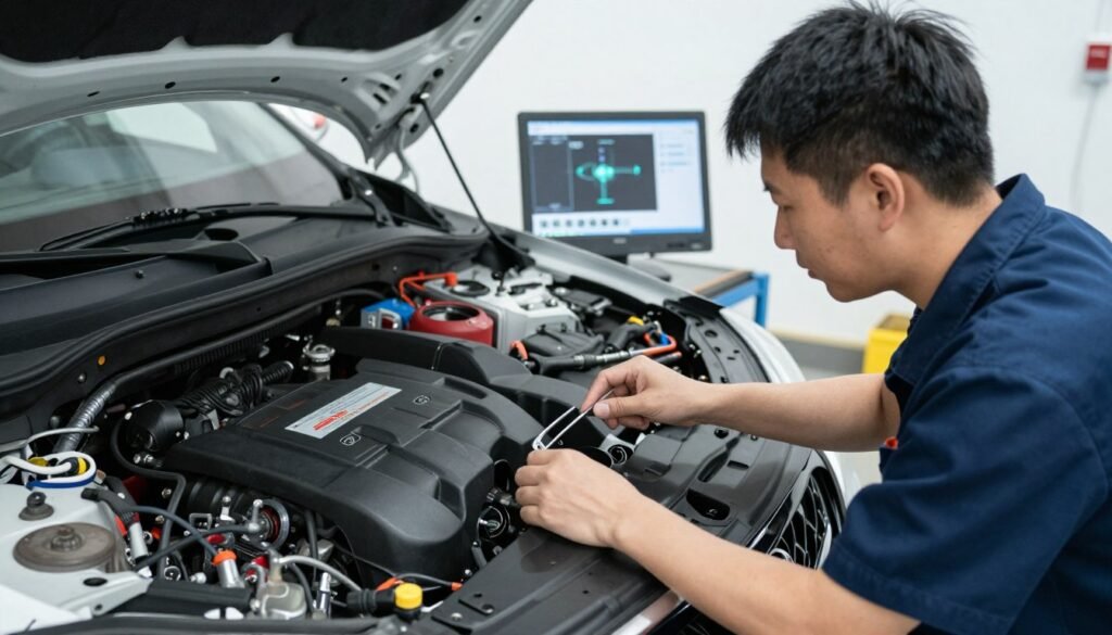 فحص شامل للمكائن الصينية للسيارات في الرياض