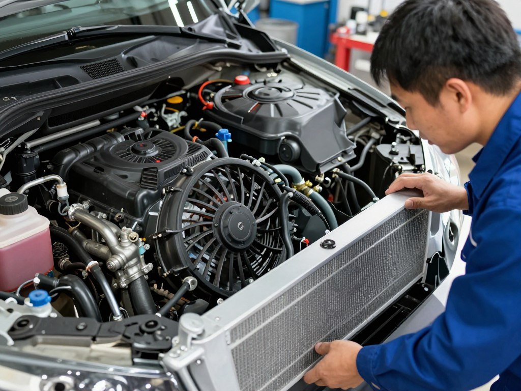 فحص نظام تبريد محرك إيسوزو ديماكس