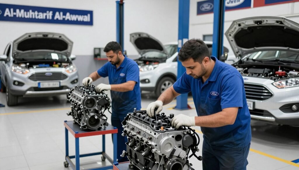 فريق المحترف الأول لصيانة ماكينة سيارات فورد الرياض