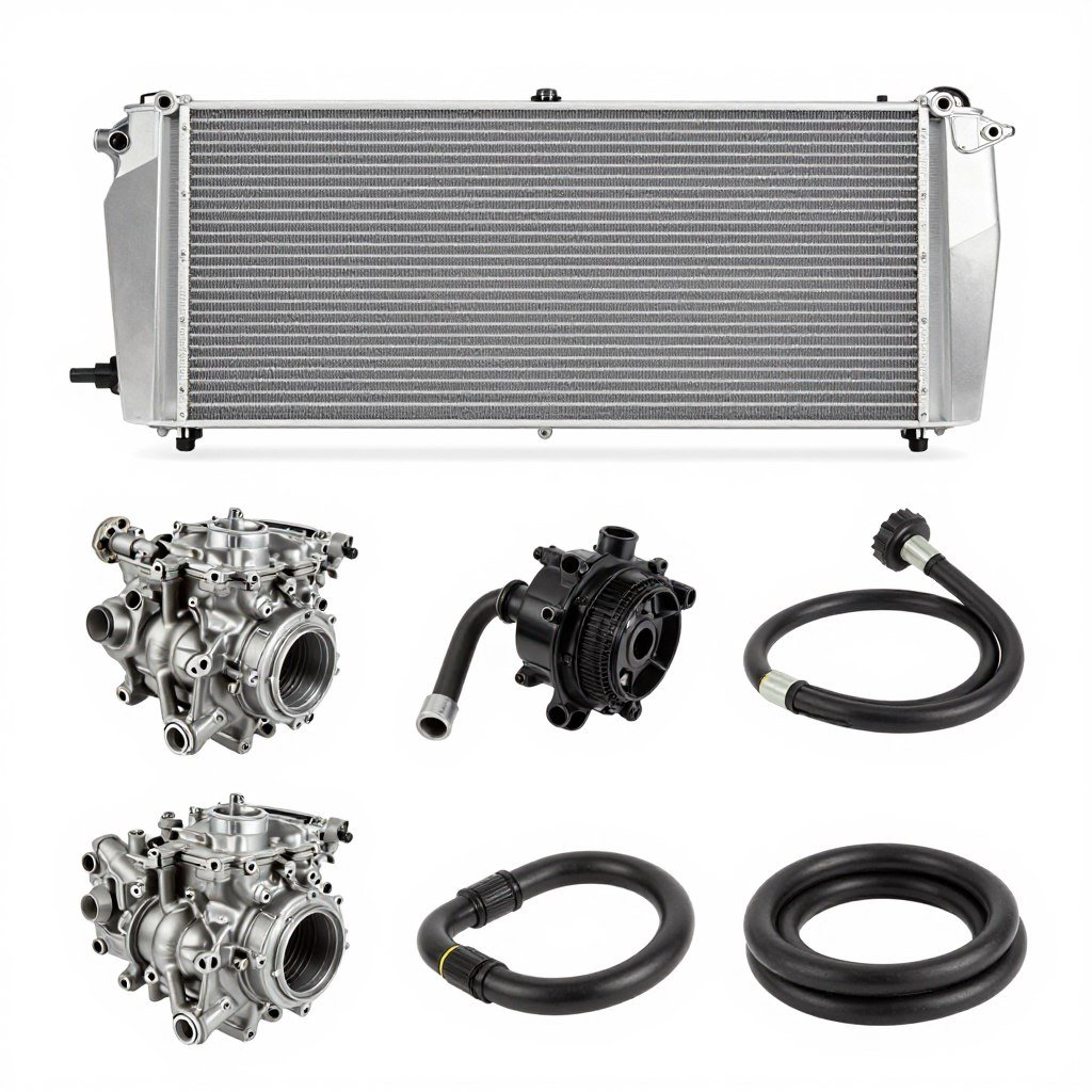 قطع غيار نظام التبريد لمحرك جيلي