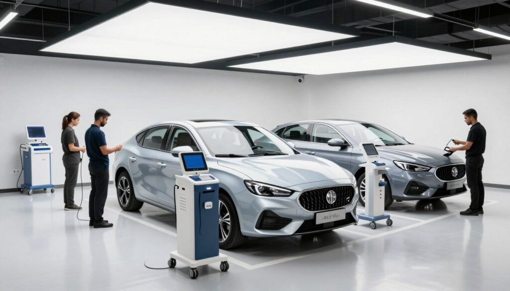 ماكينة ام جي سيارات في الرياض - خدمات المحترف الأول