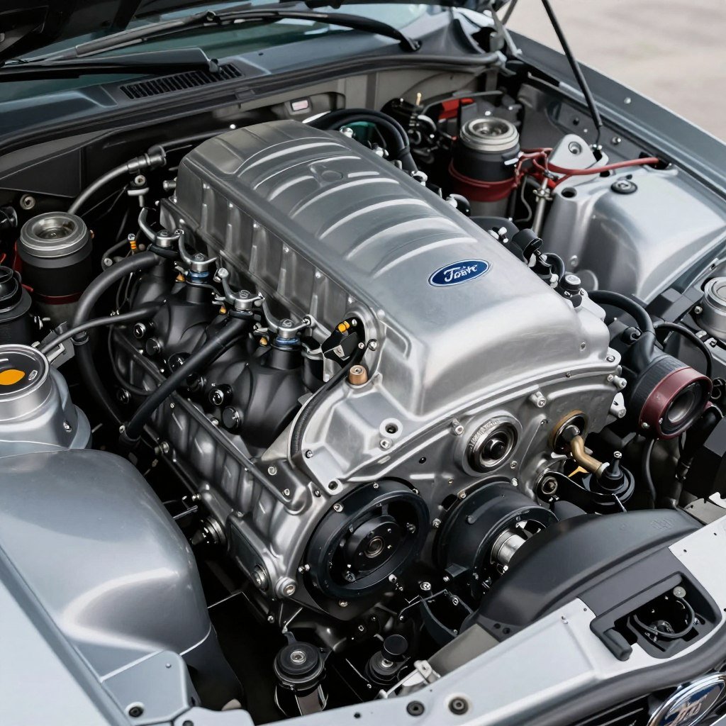 ماكينة فورد موستانج