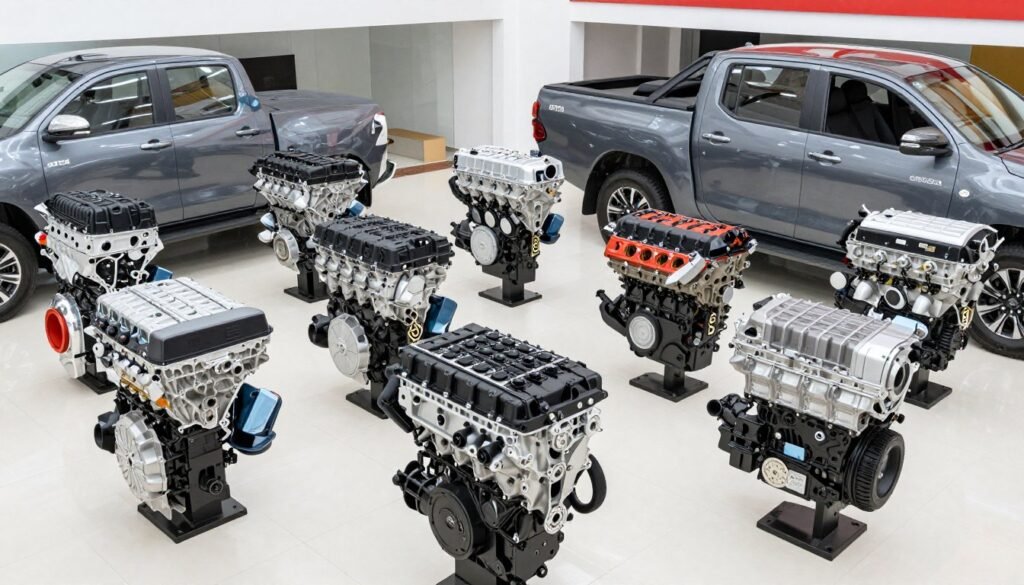 مجموعة متنوعة من محركات هايلكس في الرياض