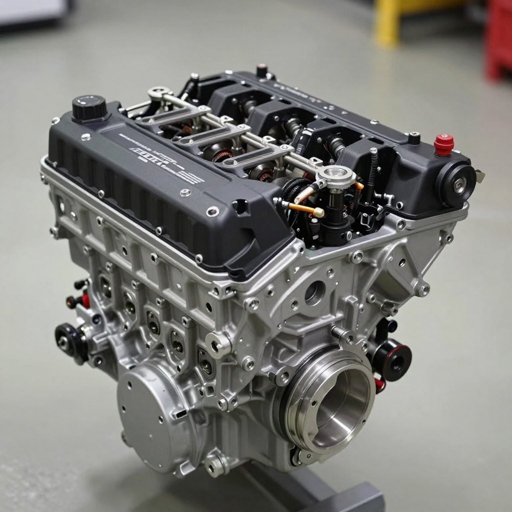 محرك بنزين حديث من نوع V6 محرك بنزين حديث من نوع V6