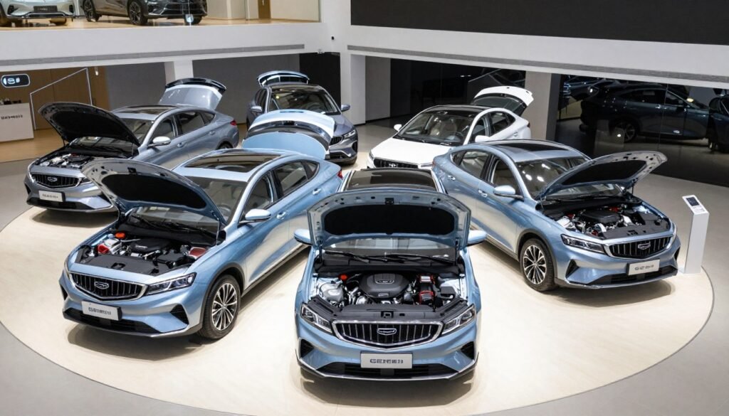 محركات جيلي لمختلف الموديلات في الرياض