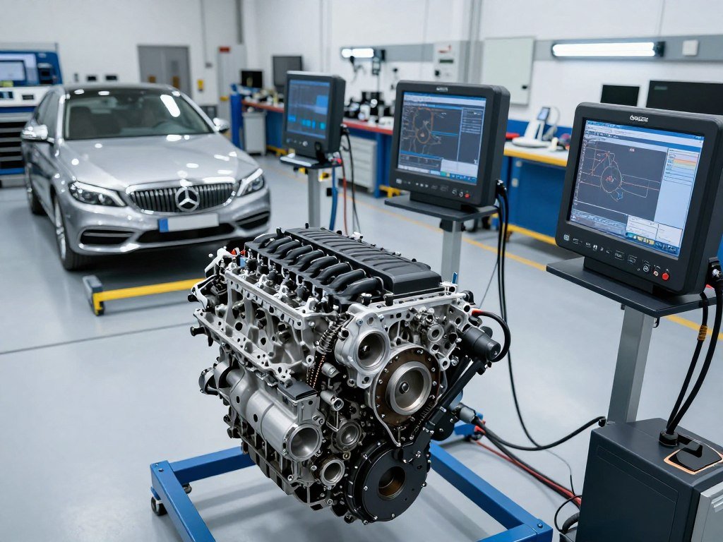 مكائن السيارات الأوروبية في مركز المحترف الأول للسيارات