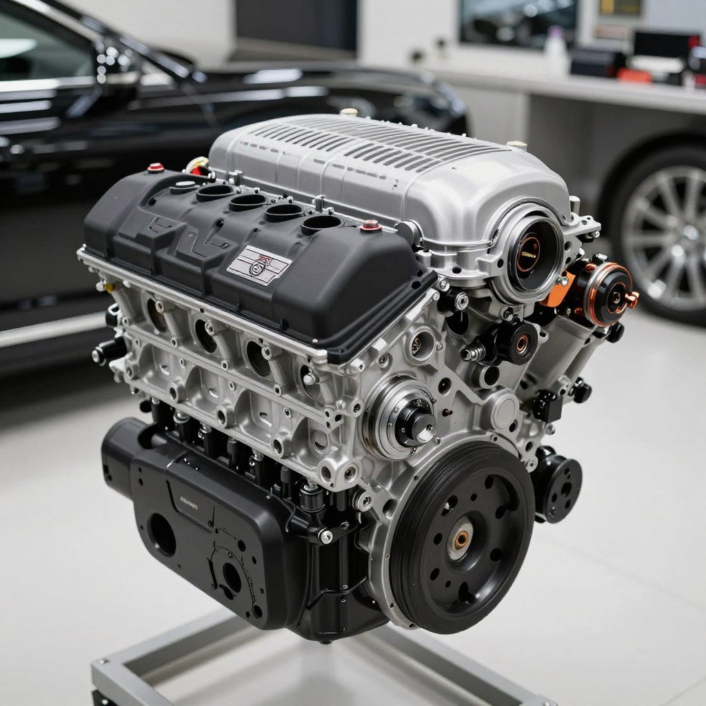 مكائن السيارات الفاخرة في ورشة المحترف الأول بالرياض