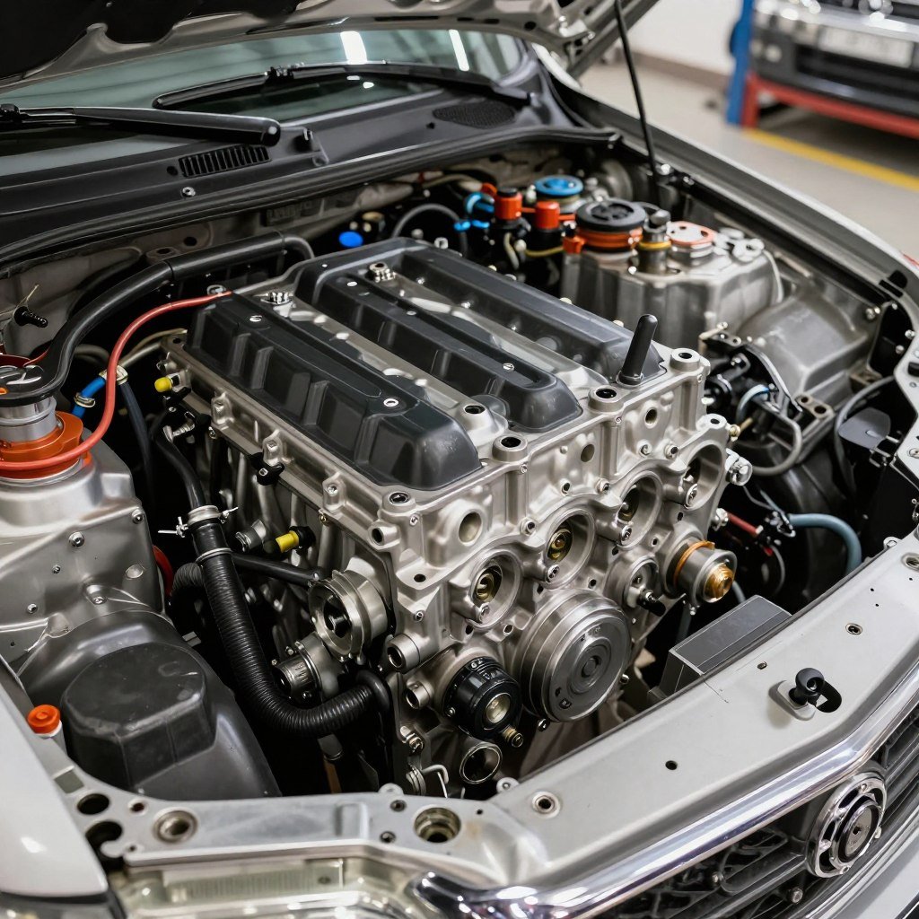 مكائن سيارات الدفع الرباعي في ورشة المحترف الأول بالرياض