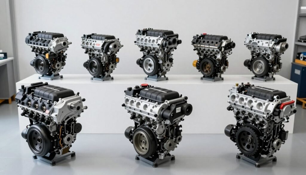 مكائن سيارات مستوردة متنوعة في مركز المحترف الأول