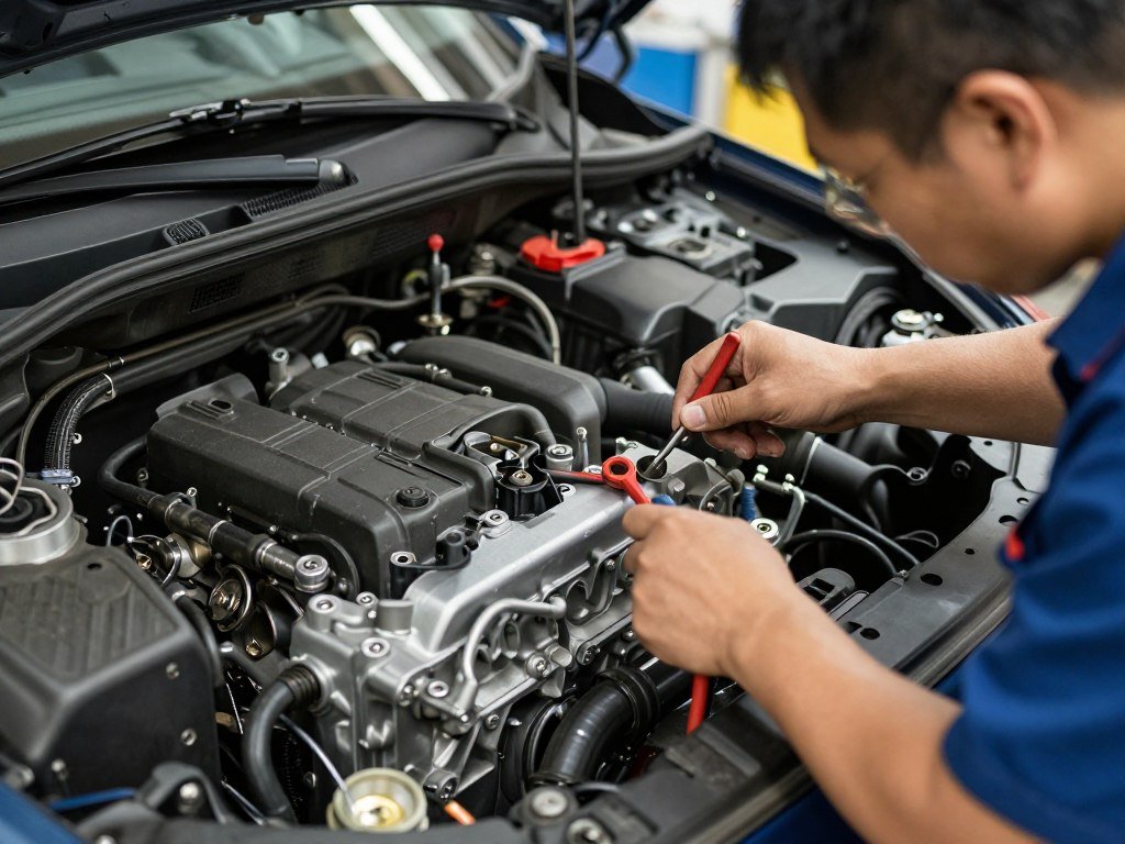 إصلاح أعطال المحركات