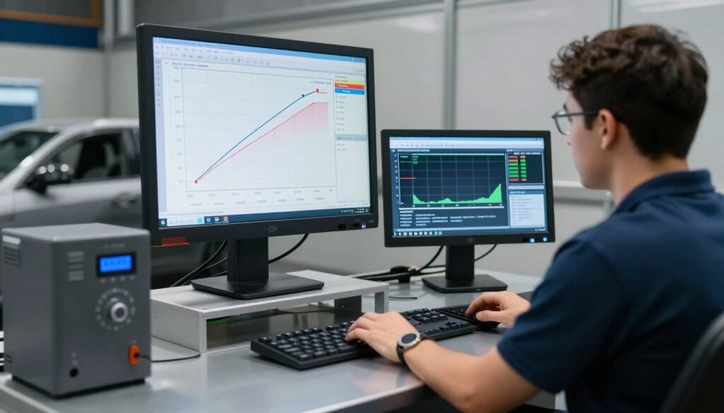 اختبار أداء المحرك