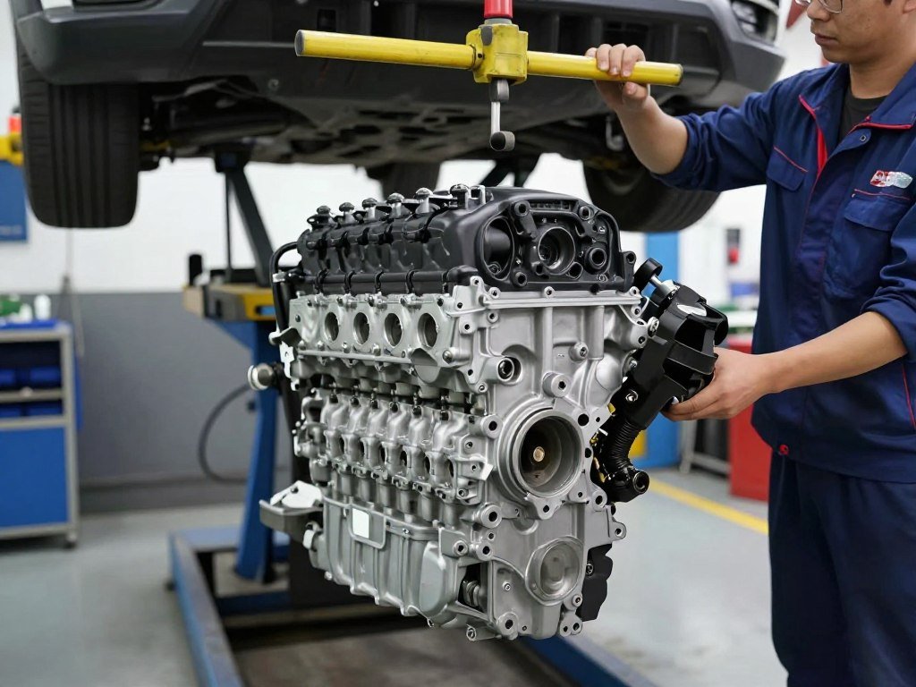 استبدال محرك سيارة بمحرك جديد