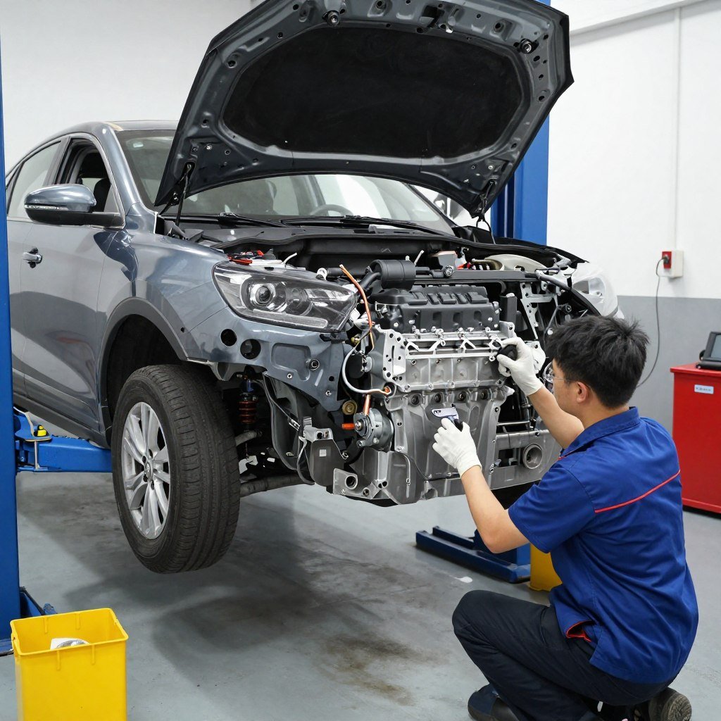 تركيب محركات شانجان بدقة واحترافية