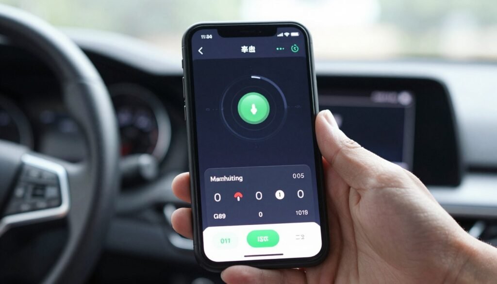 تطبيق هاتف يراقب استهلاك الوقود