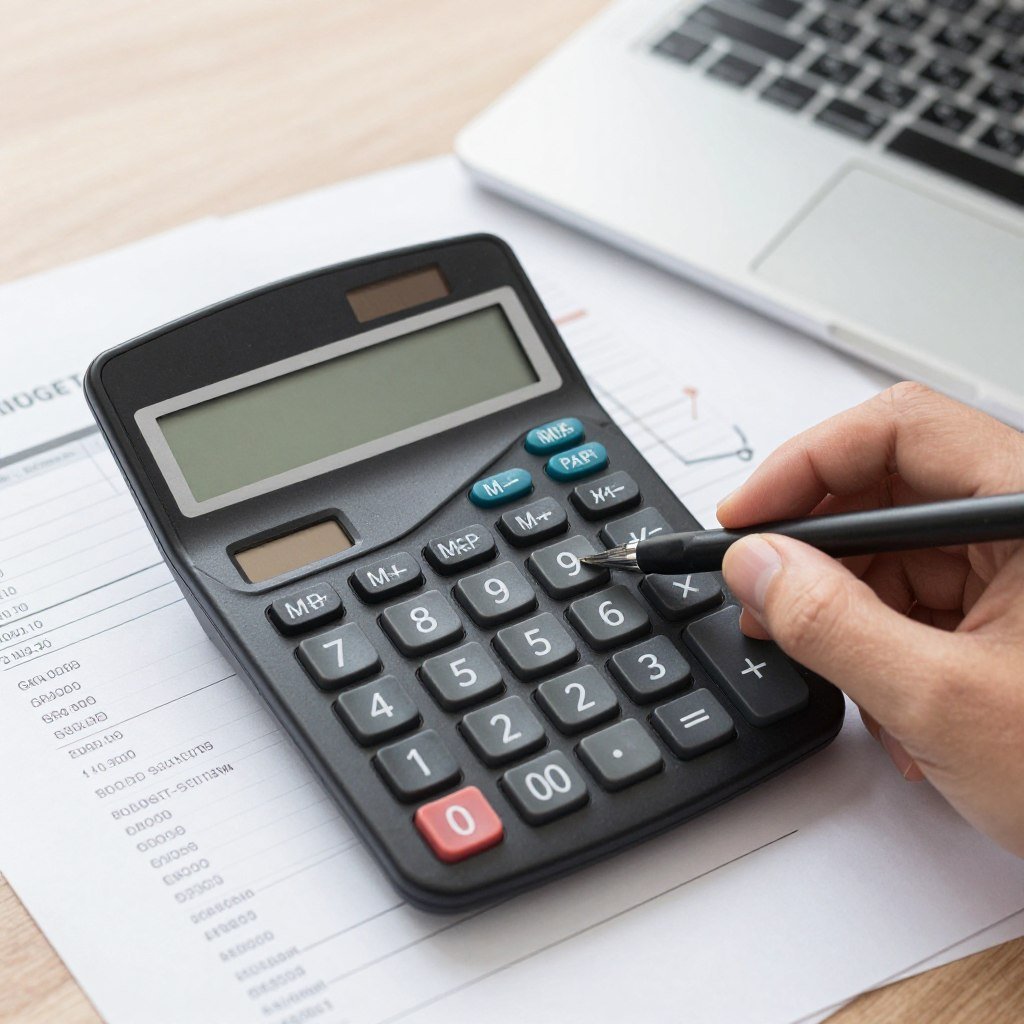 حاسبة وأوراق مالية