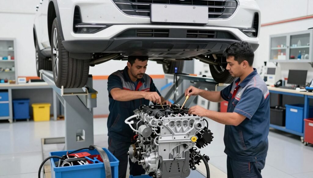 خدمات المحترف الأول لصيانة وإصلاح محركات شانجان