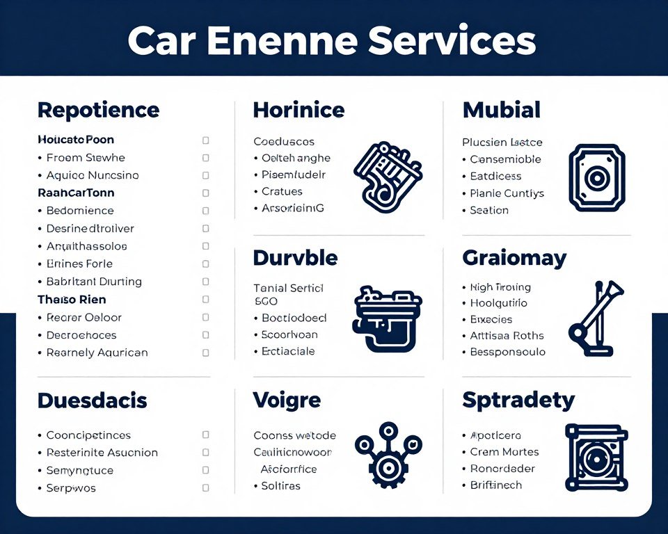 خدمات مكائن السيارات الشاملة خدمات مكائن السيارات الشاملة