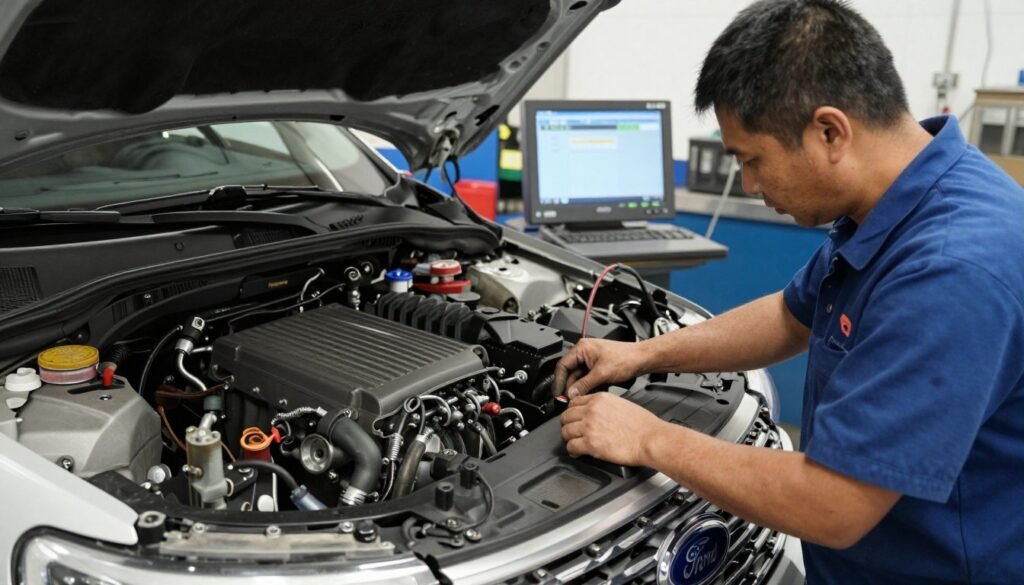 صيانة محرك ford explorer