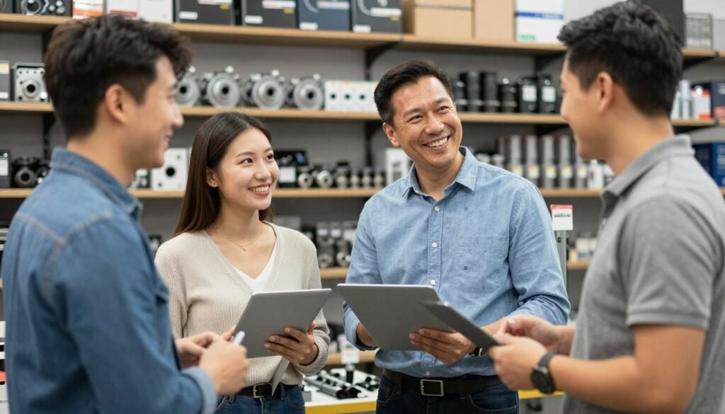 عملاء راضون عن خدمات تشليح السلي