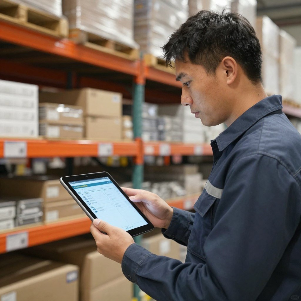 فحص توفر قطع الغيار