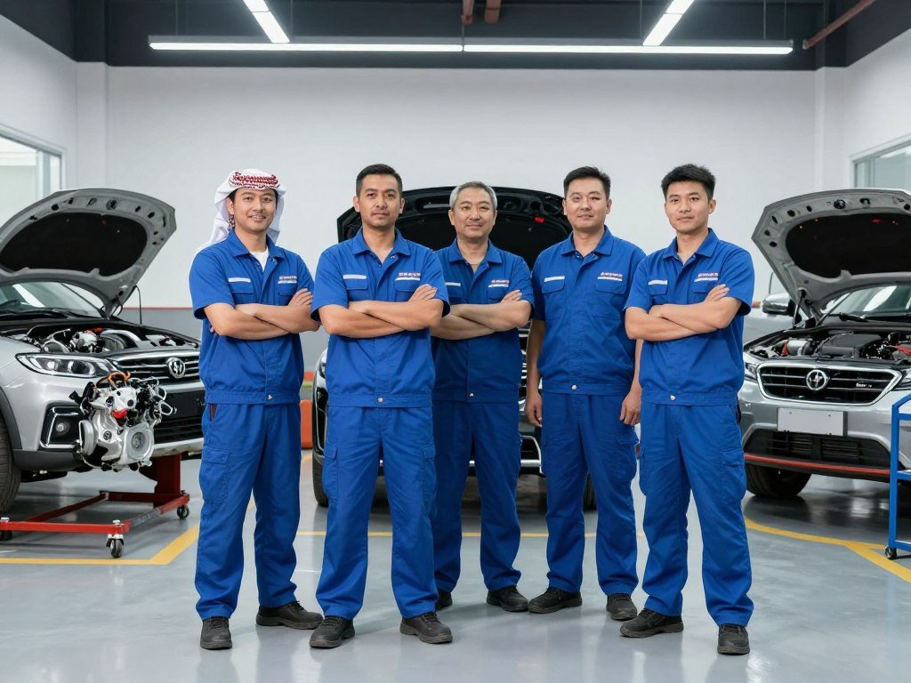 فريق خبراء صيانة سيارات في الرياض