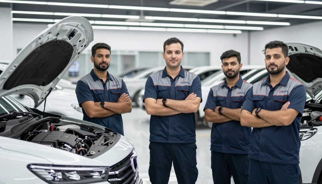 فريق فنيين محترفين لصيانة شانجان