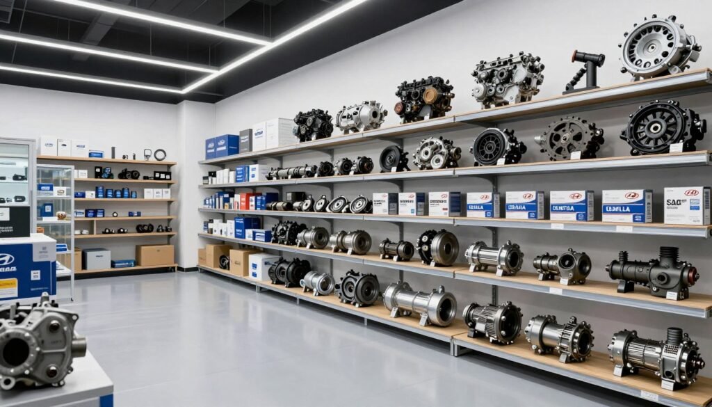 قطع غيار هونداي أصلية ومستعملة في تشليح السلي الرياض