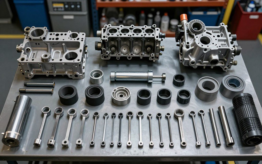 مجموعة قطع غيار وأدوات صيانة سيارات