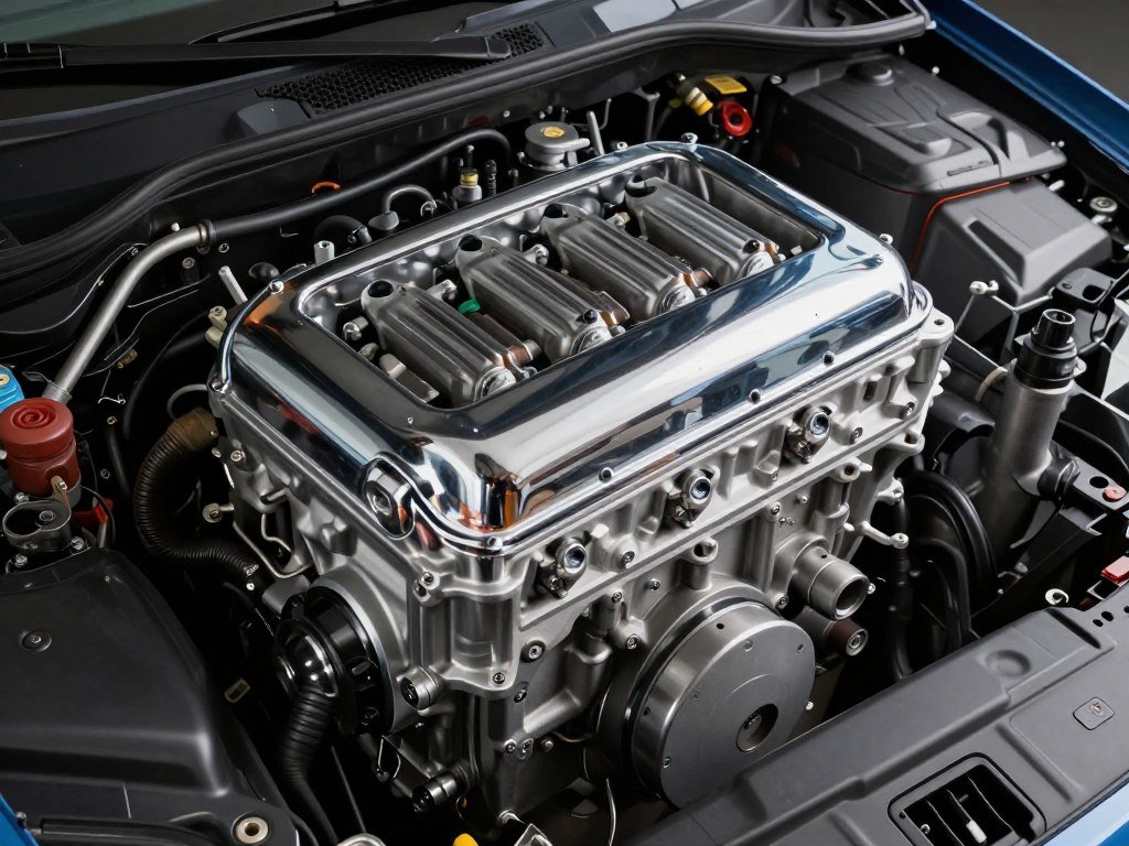 محرك بنزين حديث بأربع أسطوانات محرك بنزين حديث بأربع أسطوانات