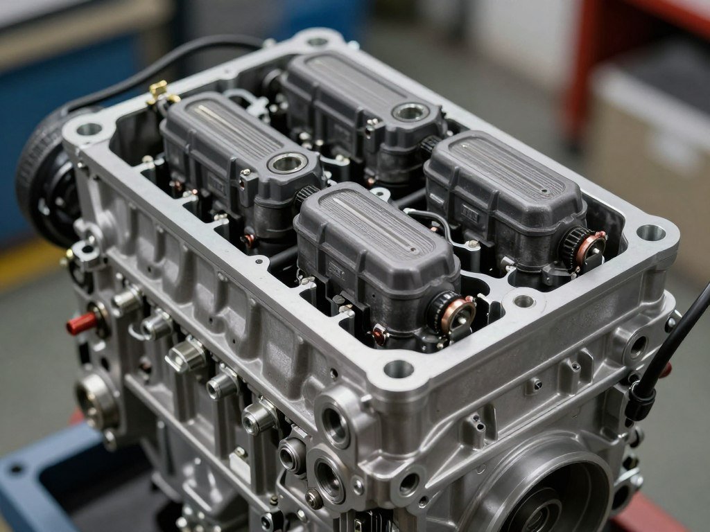 محرك بنزين رباعي الأسطوانات