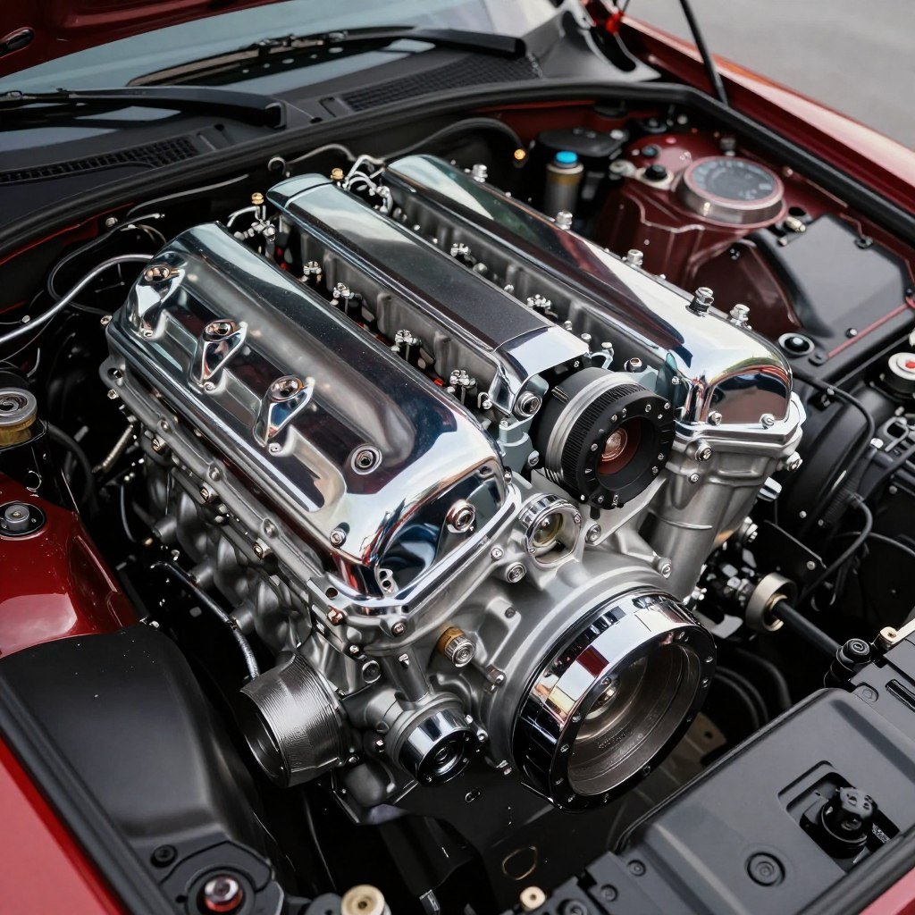 محرك ثماني الأسطوانات فاخر محرك ثماني الأسطوانات فاخر