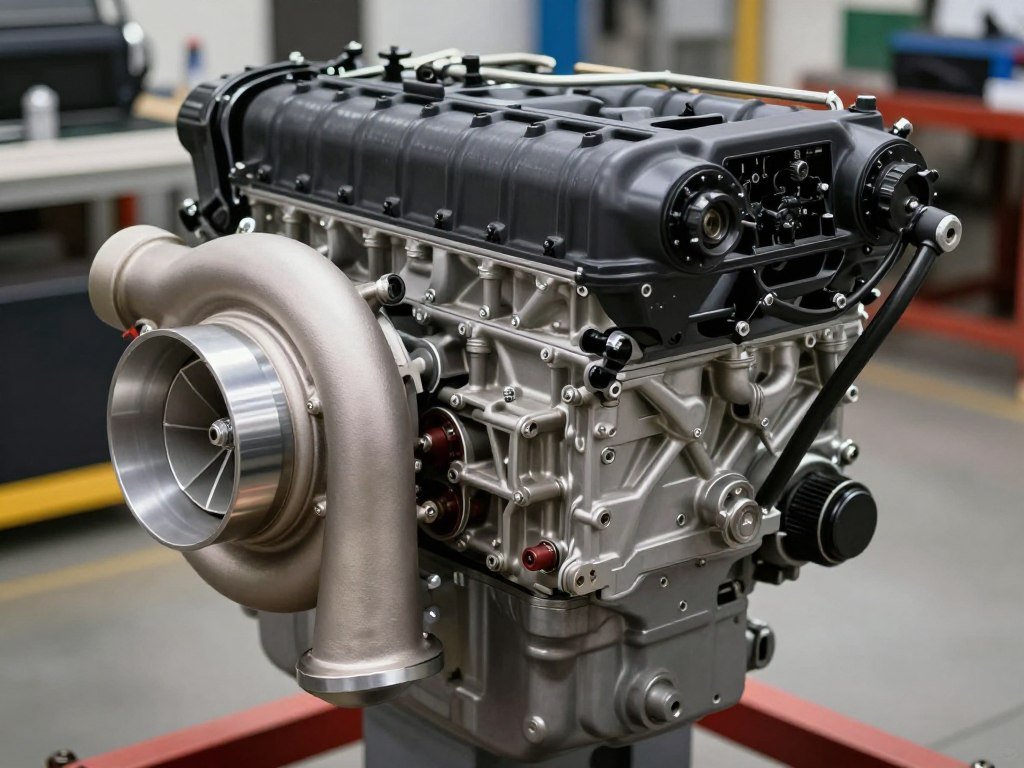 محرك ديزل قوي